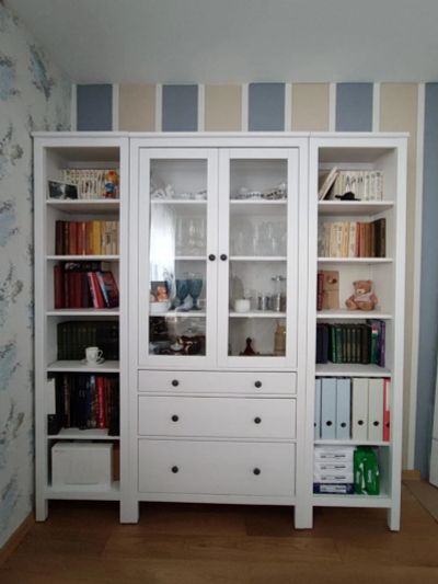 Лот: 18944974. Фото: 1. Шкаф витрина 3 ящика, IKEA. Шкафы, шкафы-купе