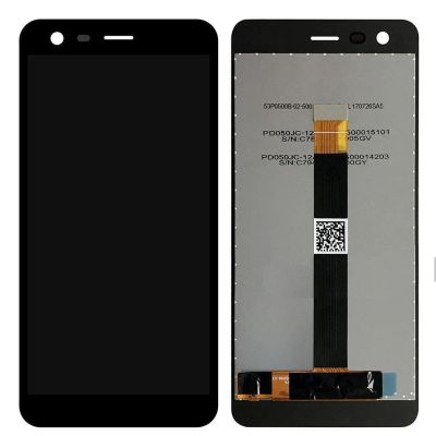 Лот: 14395755. Фото: 1. Дисплей для Nokia 2 модуль Черный... Дисплеи, дисплейные модули, тачскрины