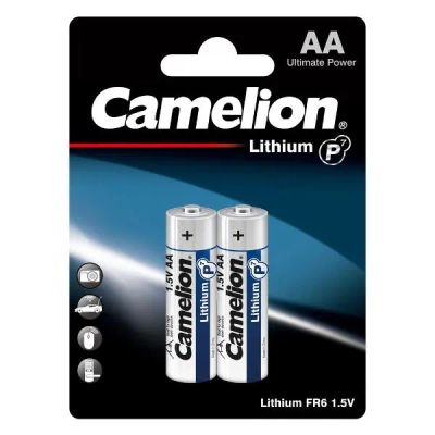 Лот: 24504711. Фото: 1. Батарейки Camelion Lithium АА... Батарейки, аккумуляторы, элементы питания