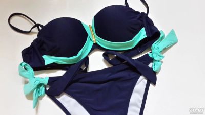 Лот: 8371755. Фото: 1. Красивый молодёжный купальник-бандо... Купальники