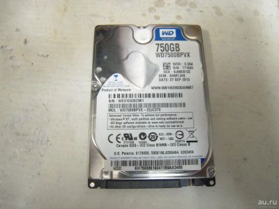 Лот: 8104235. Фото: 1. Жесткий диск Sata 2.5" для ноутбука... Жёсткие диски (HDD)