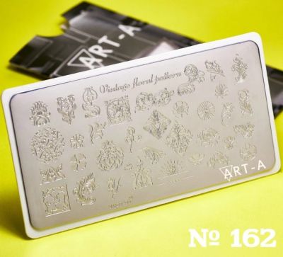 Лот: 15481369. Фото: 1. Пластина для стемпинга Art-A 162. Украшения, дизайн ногтей