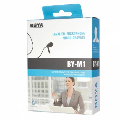 Лот: 14166582. Фото: 1. Boya BY-M1 петличный микрофон... Наушники, гарнитуры