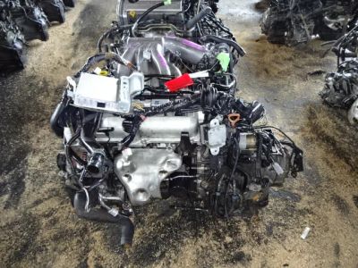 Лот: 3058947. Фото: 1. ДВС+КПП, Toyota 4VZ. Двигатель и элементы двигателя