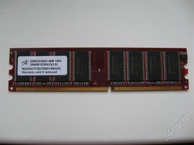 Лот: 369900. Фото: 1. ОЗУ DDR433(2.5) 256MB. Оперативная память