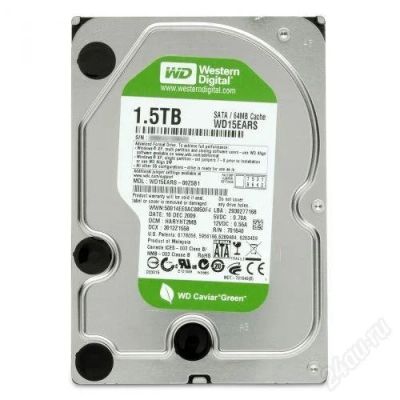 Лот: 2297867. Фото: 1. Жесткий диск 1,5TB Western Digital... Жёсткие диски (HDD)