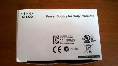 Лот: 5437807. Фото: 1. НОВЫЙ Блок питания Cisco Linksys... SIP, Видео-телефоны