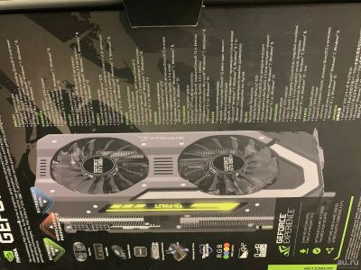 Лот: 16336897. Фото: 1. Коробка для видеокарты Palit GeForce... Видеокарты