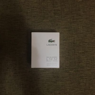 Лот: 11742732. Фото: 1. eua de lacoste L.12.12 BLANC. Мужская парфюмерия