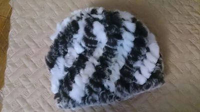 Лот: 6374664. Фото: 1. Зимняя шапка кролик. Головные уборы