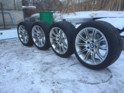 Лот: 11128391. Фото: 1. Колёса BMW E60. Шины на дисках
