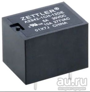 Лот: 13612217. Фото: 1. реле 12v 22x16x16 az942-1ch-12de... Реле, тумблеры, переключатели
