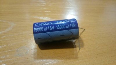 Лот: 8618611. Фото: 1. Конденсатор 15000uF 16V. Конденсаторы