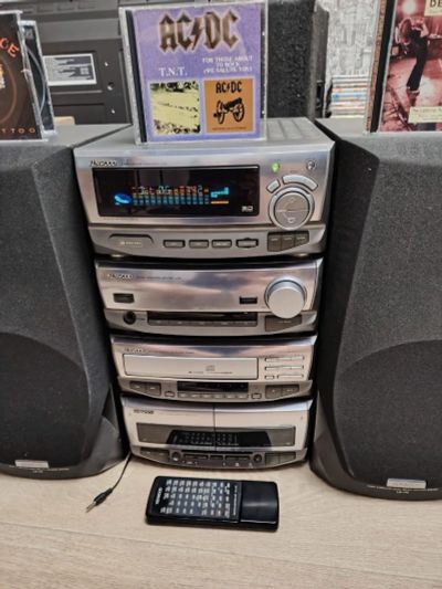 Лот: 25803057. Фото: 1. Kenwood/cd, fm, кассеты, aux/Hi-Fi. Музыкальные центры, магнитолы