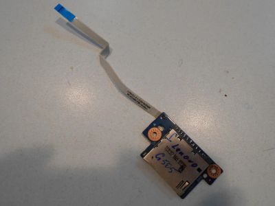 Лот: 7768562. Фото: 1. Плата картридера ноутбука Lenovo... Платы расширения, контроллеры, доп. порты