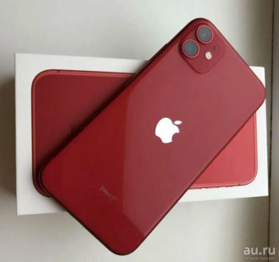 Лот: 18546960. Фото: 1. iPhone 11 128gb red. Смартфоны