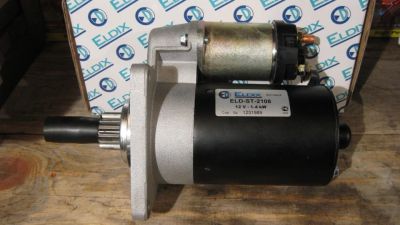 Лот: 4606221. Фото: 1. Стартер редукторный ELDIX ВАЗ... Электрооборудование