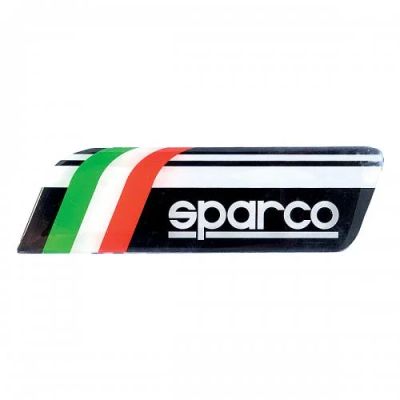 Лот: 3742852. Фото: 1. Лакированная 3D-эмблема Sparco-300... Наклейки автомобильные