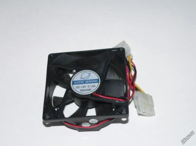 Лот: 5814750. Фото: 1. Вентилятор 80 x 80 mm Sleeve Bearing... Системы охлаждения