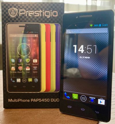 Лот: 23330785. Фото: 1. Prestigio MultiPhone PAP5450 DUO. Смартфоны