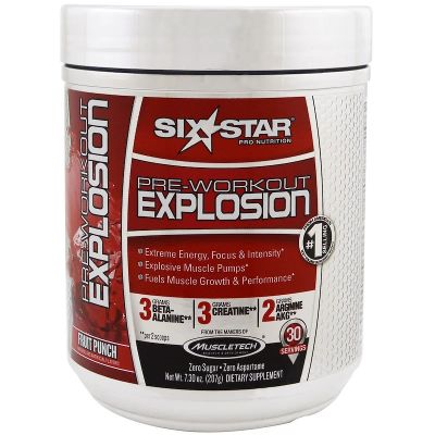 Лот: 11069525. Фото: 1. Explosion Elite series 210гр Six... Спортивное питание, витамины