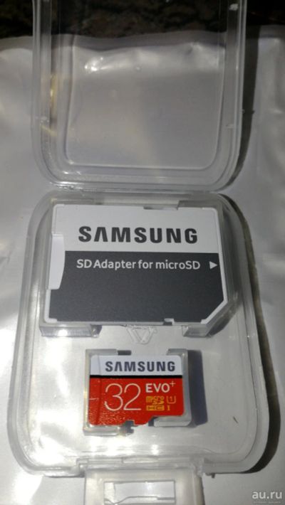 Лот: 15977528. Фото: 1. Flash Micro SD SDHC Samsung 32... Карты памяти