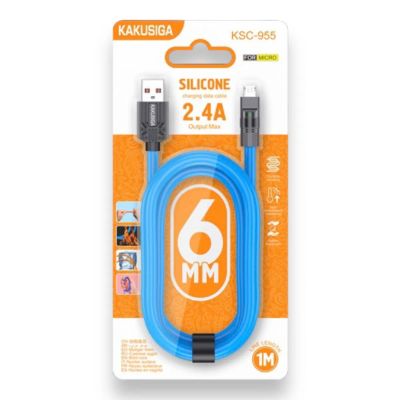 Лот: 22143893. Фото: 1. КАБЕЛЬ KAKUSIGA KSC-955 microUSB... Дата-кабели, переходники