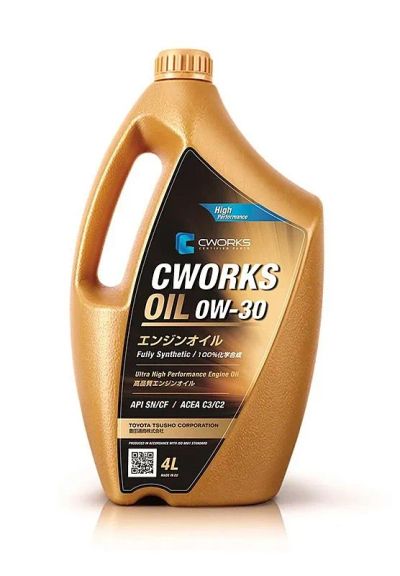 Лот: 20068173. Фото: 1. CWORKS OIL 0W30 SN/CF, C3 4 л... Масла, жидкости
