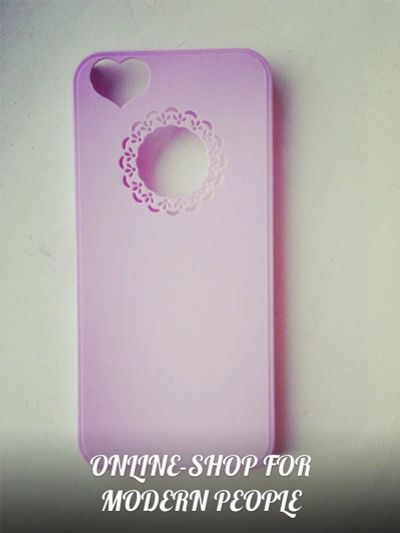Лот: 3399989. Фото: 1. чехол iphone 5 айфон фиолетовый... Чехлы, бамперы