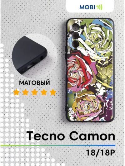 Лот: 23460326. Фото: 1. Задняя крышка Tecno Camon 18... Корпуса, клавиатуры, кнопки