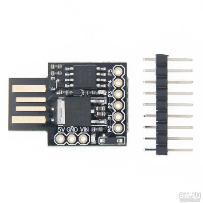 Лот: 15531327. Фото: 1. Digispark ATTiny85 arduino микроконтроллерная... Печатные платы