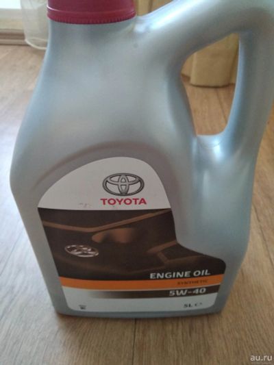Лот: 18568254. Фото: 1. Масло моторное Toyota 5W-40. Масла, жидкости