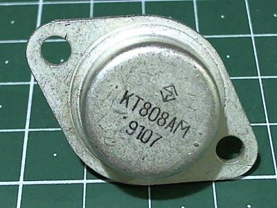 Лот: 16938365. Фото: 1. Транзистор КТ808АМ. Транзисторы