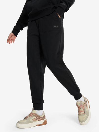Лот: 25409103. Фото: 1. Брюки женские FILA, Черный. Спортивные брюки, штаны