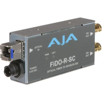 Лот: 25414691. Фото: 1. Конвертер AJA FiDO Single-Channel... Шлейфы, кабели, переходники
