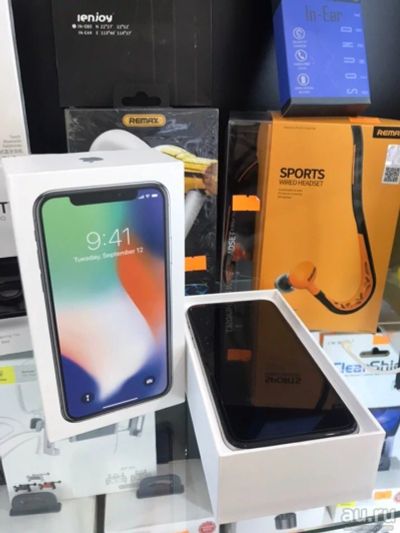 Лот: 13338045. Фото: 1. Apple iPhone X Silver 64Gb б/у. Смартфоны