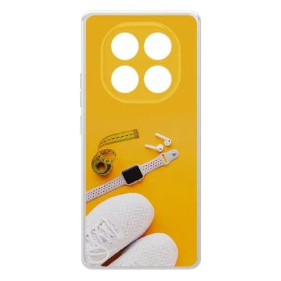 Лот: 25086187. Фото: 1. Чехол Krutoff Clear Case "Кроссовки... Чехлы, бамперы