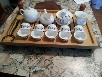 Лот: 3844562. Фото: 1. Китайский чайный набор для чайной... Сервизы, наборы посуды