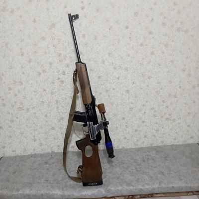 Лот: 24294220. Фото: 1. Вепрь 7.62 (39) с оптикой. Охотничье оружие