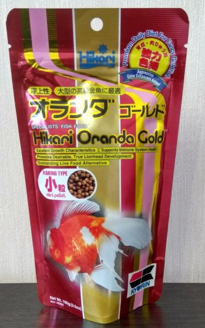 Лот: 11153893. Фото: 1. Hikari Oranda Gold Mini (100 г... Корма