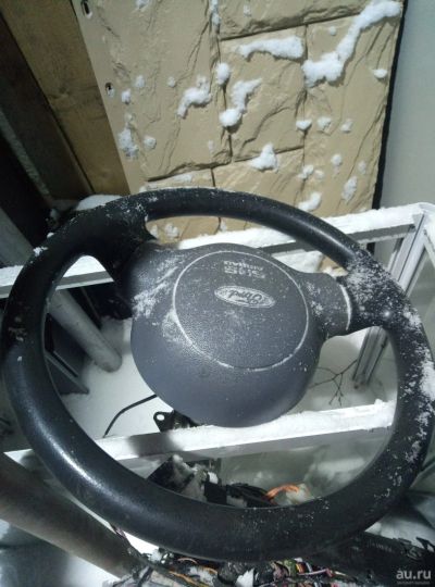 Лот: 15260275. Фото: 1. руль с airbag форд. Чехлы, коврики, оплетки руля