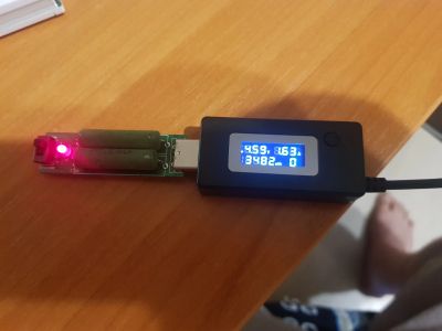 Лот: 25395313. Фото: 1. USB-тестер KCX-017 + нагрузка. Радиолюбительский инструмент