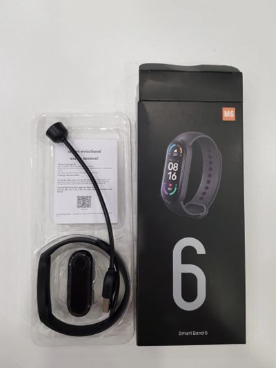 Лот: 19028936. Фото: 1. Фитнес браслет Smart Band 6. Смарт-часы, фитнес-браслеты, аксессуары
