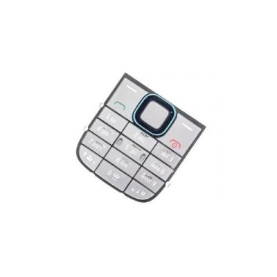 Лот: 25353120. Фото: 1. Клавиатура Nokia 5130 Белый Оригинал. Клавиатуры для ноутбуков