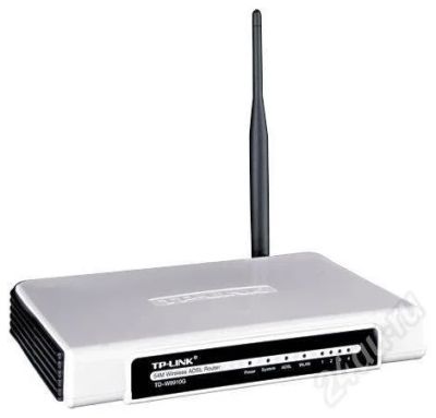 Лот: 613395. Фото: 1. ADSL2+ маршрутизатор (4 LAN... Проводные модемы