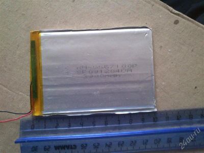 Лот: 1554516. Фото: 1. батарея 3900 mAh, для планшетов... Аккумуляторы