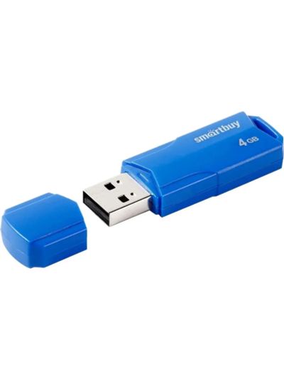 Лот: 19091503. Фото: 1. Флешка USB 2.0 4Gb SmartBuy Clue... USB-флеш карты
