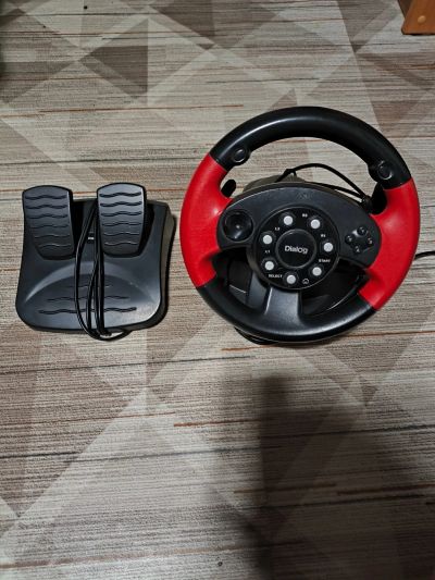 Лот: 24671733. Фото: 1. Игровой руль. Рули, джойстики