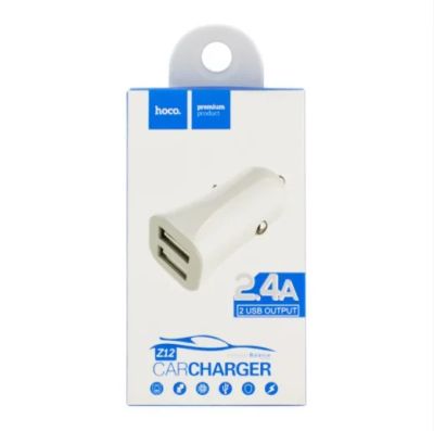 Лот: 18181995. Фото: 1. Адаптер АЗУ HOCO Z12 2USB 2.4A. Другое (оснащение, оборудование, аксессуары)