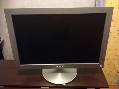 Лот: 7632725. Фото: 1. ЖК Монитор Sony с активной матрицей... ЖК-мониторы